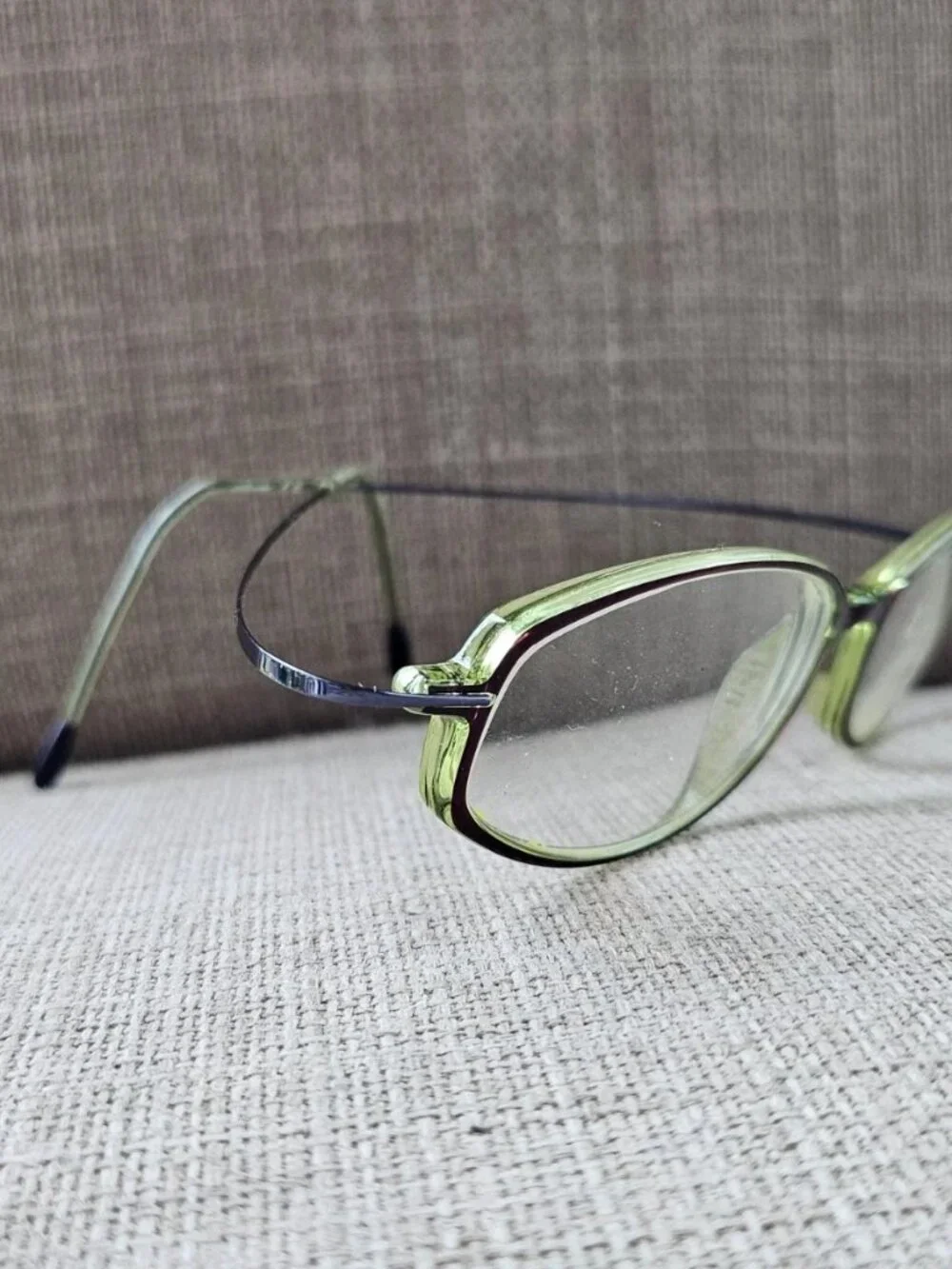 Silhouette Eyeglasses Frame Green/Purple Tone SPX M2787 Glasses Made in Austria